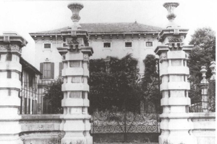 Villa Peck nel 1901